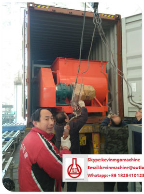 Mesin pembuatan bahan konstruksi otomatis, jalur produksi papan serat semen CE