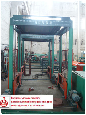 Double Roller Extruding Light Weight Sandwich Panel Machine untuk bahan bangunan