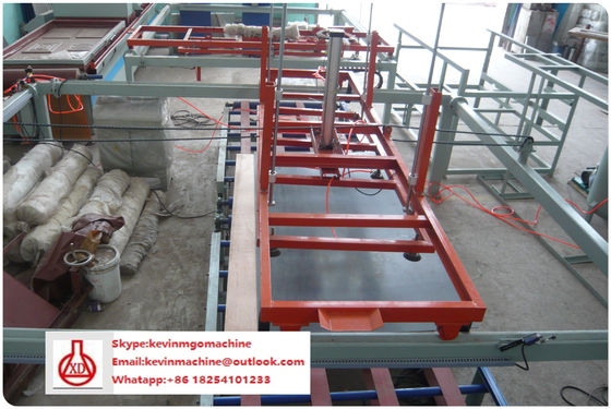 Eco Friendly Mgo Sandwich Panel Machine Dengan 2000 SQM Kapasitas Besar XD-A