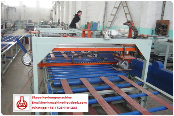 Eco Friendly Mgo Sandwich Panel Machine Dengan 2000 SQM Kapasitas Besar XD-A