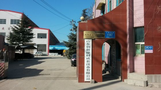 50 mm - 150 mm Ketebalan Panel dinding ringan Mesin dengan kecepatan jalur produksi 3-5m / min