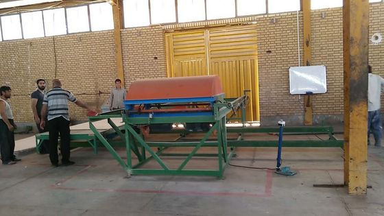 Mesin Papan Jerami Kekuatan Tinggi dengan Ketebalan Papan yang Dapat Disesuaikan 2 - 60mm