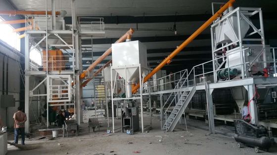 Mesin pembuatan pintu untuk panel sandwich MgO tahan api / papan serat semen