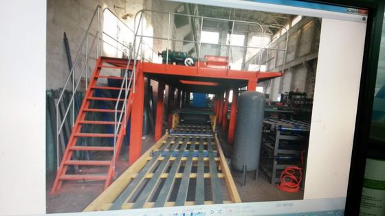 Mesin Pencet Pintu Papan GRC, Mesin Membuat Panel Sandwich MgO Otomatis