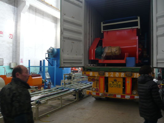 Mesin Pembuat Panel Pengangkat Hidrolik, Lini Produksi Panel Sandwich Otomatis