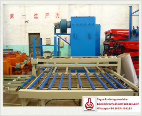 Lini Produksi Panel Sandwich EPS Otomatis Papan MGO untuk Semen / MGO / Serbuk Gergaji Kayu