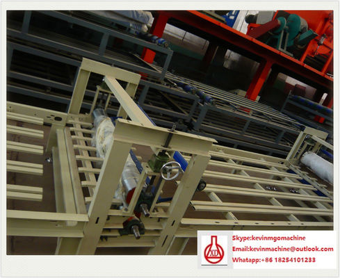 Peralatan Panel Dinding Produksi Papan Mgo Bahan Konstruksi dengan Kapasitas 2500 Lembar