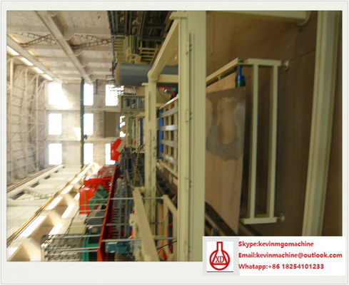 Panel sandwich Mesin pembuatan bahan konstruksi 1,5m * 18m Outline