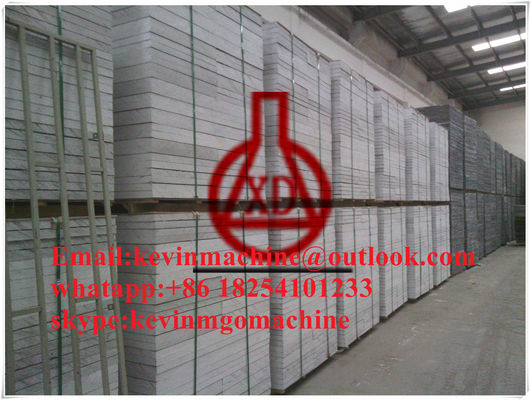 Lini produksi papan mgo otomatis penuh dengan Kapasitas Lebih Besar 1500 lembar