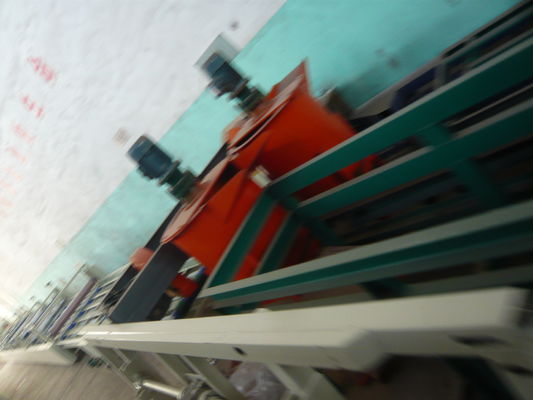 Full Automatic Fiber Glass Magnesium Oxide Sheet Bahan Konstruksi Mesin pembuatan kapasitas lebih besar 1500 lembar