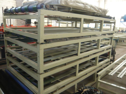 Mesin pembuatan pintu serat semen dengan teknologi ekstrusi rol ganda