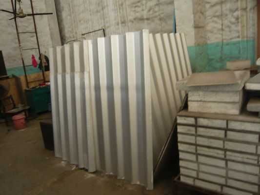 Waterproof Mgo Sandwich Mesin panel dinding ringan untuk bangunan perumahan panas terisolasi