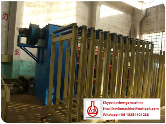 Fiber Cement Sandwich Wall Roofing Sheet Forming Machine dengan teknologi ekstrusi rol ganda