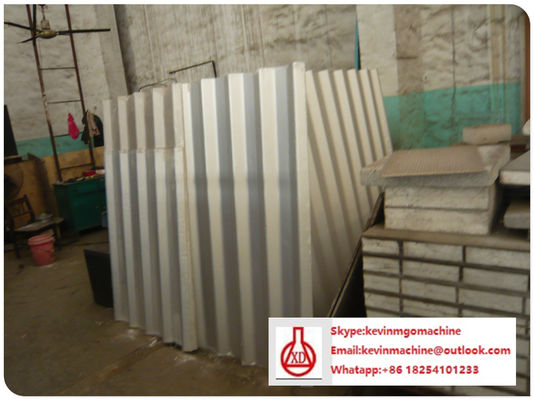 Mesin pembuatan papan dinding tahan api ringan dengan teknologi ekstrusi rol ganda