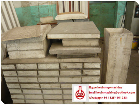 Mesin pembuatan papan dinding tahan api ringan dengan teknologi ekstrusi rol ganda