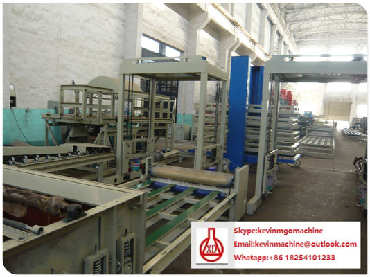 Garis produksi papan MgO dengan kapasitas produksi 2500 lembar