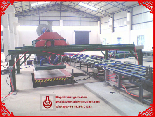 Mesin Pembuat Pintu Papan MgO Isolasi Suara Tahan Api Jerami Otomatis Penuh