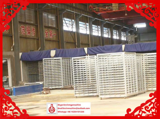 Garis Produksi Papan Magnesium Oksida, Mesin Papan Gips Berputar Batch Otomatis