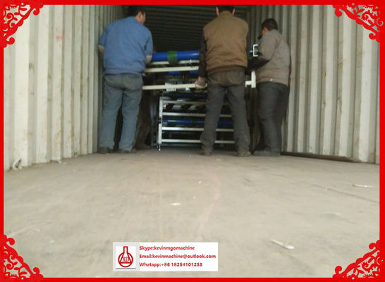 Garis Produksi Papan Magnesium Oksida, Mesin Papan Gips Berputar Batch Otomatis