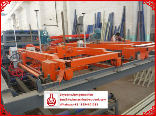 Lini Panel Sandwich Kompak Tinggi, Mesin Panel Dinding Ringan Penggerak Ganda