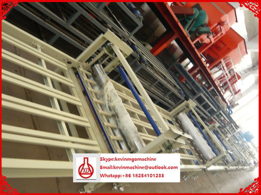 Lini Panel Sandwich Kompak Tinggi, Mesin Panel Dinding Ringan Penggerak Ganda