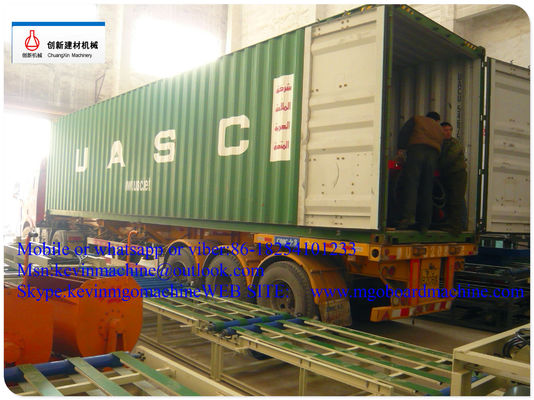Proses Produksi Papan Mgo Ketebalan yang Disesuaikan Dengan Kapasitas Besar 2000 Lembar Per Hari