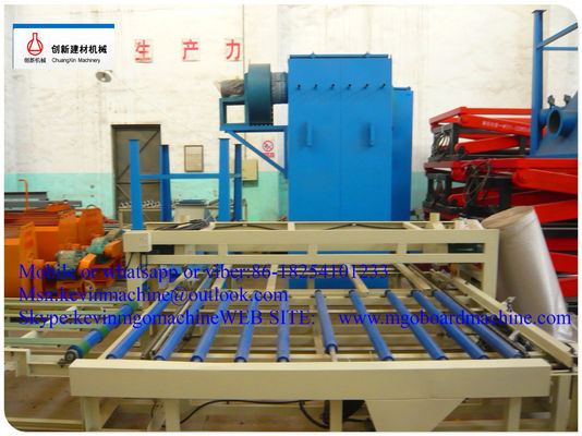 Proses Produksi Papan Mgo Ketebalan yang Disesuaikan Dengan Kapasitas Besar 2000 Lembar Per Hari