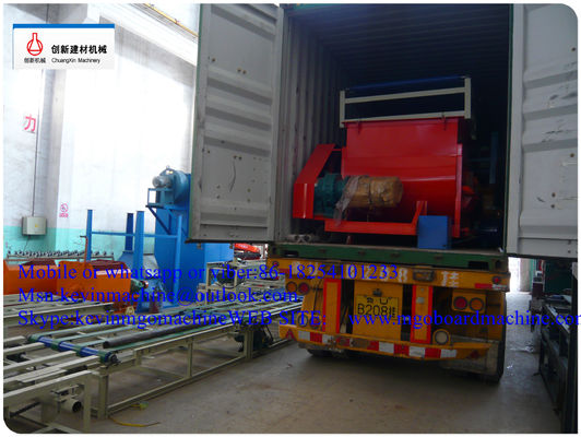 Garis Produksi Papan Magnesium Oksida / Peralatan Manufaktur Panel Dinding