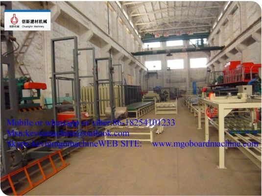 2-25mm Mgo Board Sticked Sandwich Wall Panel Equipment For Indoor Decoration