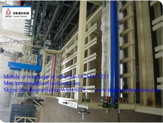 Lini Produksi Papan MgO Otomatis Penuh / Semi Otomatis 50HZ Untuk Bahan Bangunan