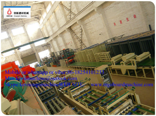 Advanced Process High Automatic MgO Board Production Line Dengan Sistem Kontrol PLC