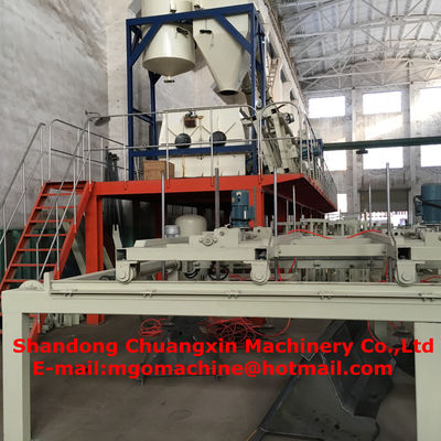 Kapasitas 1500 Lembar / Shift Mesin Panel Dinding Sandwich Papan Magnesium Oksida