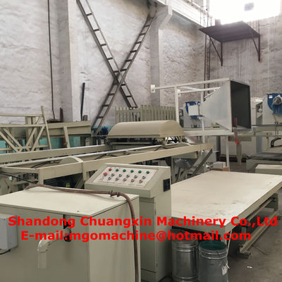 54KW Waterproof Mgo Board Production Line WIth Double - Shaft Mixing Machine