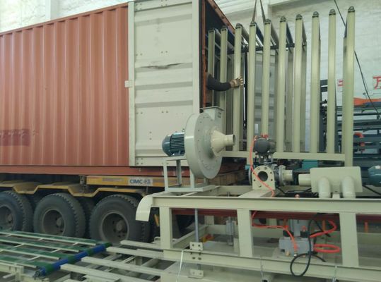 Lini Produksi Papan Isolasi Tahan Panas Papan Magnesium Oksida Lebar 1300 mm