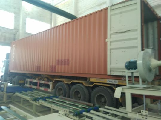 Mesin Pembuat Papan Dinding Partisi Interior Lini Produksi Papan MgO 54KW