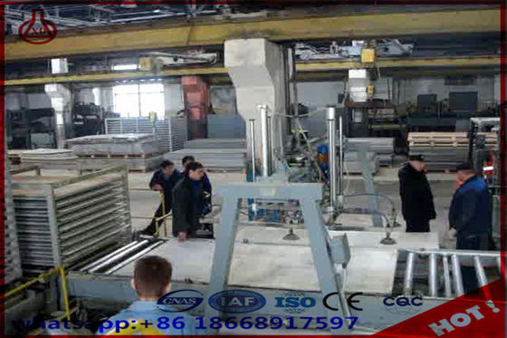 800 Lembar / Shift Lini Produksi Papan Mgo Non-Mudah Terbakar untuk Dekorasi Interior