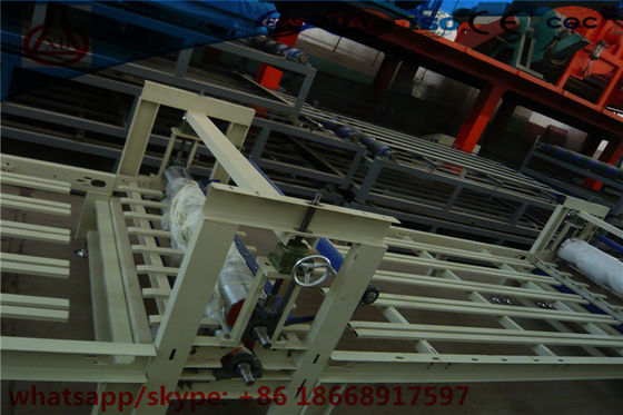 Lini Produksi Papan Magnesium Oksida Ketebalan 2mm - 20mm Dengan Sistem Kontrol PLC