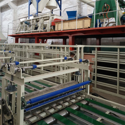 Lini Produksi Papan Mgo Tahan Api Otomatis Penuh / Papan Magnesium Oksida