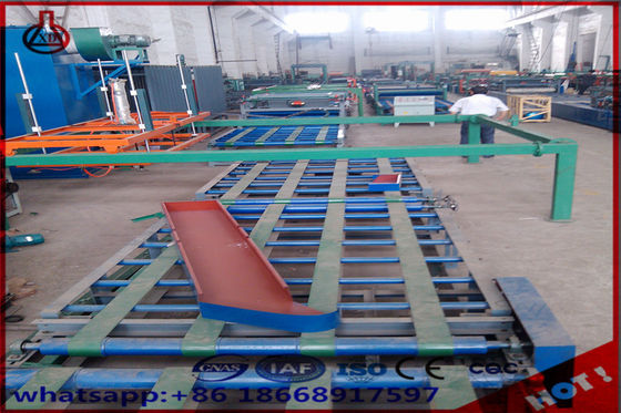 Environment friendly Mgo EPS sandwich panel making machine with Double belt conveyor