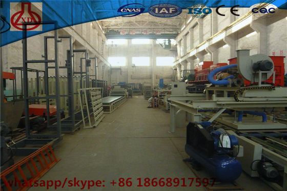 Mesin / Peralatan Papan Jerami Semi Otomatis Garansi 1 Tahun