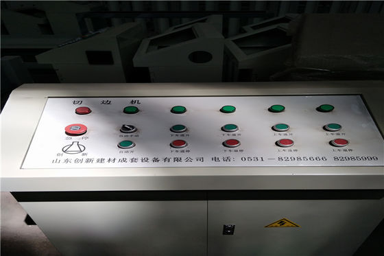 Magnesium oksida komposit glazed Pantile produksi lini peralatan mesin