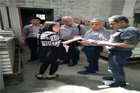 Magnesium oksida komposit glazed Pantile produksi lini peralatan mesin