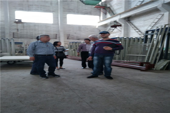 Bahan baku Mgo Mesin pembuatan ubin atap, Mesin pembuatan lembaran atap