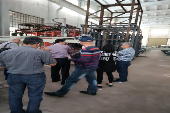 Bahan baku Mgo Mesin pembuatan ubin atap, Mesin pembuatan lembaran atap