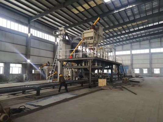 Mesin Panel Dinding Ringan Mgo Sandwich Sepenuhnya Otomatis