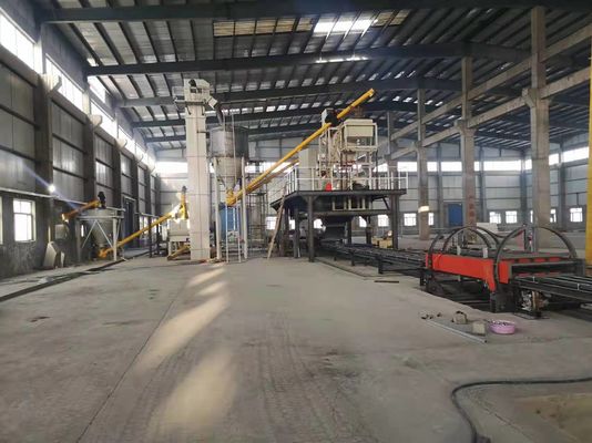 Mesin Panel Dinding Ringan Mgo Sandwich Sepenuhnya Otomatis