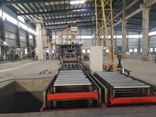 Mesin Panel Dinding Ringan Mgo Sandwich Sepenuhnya Otomatis