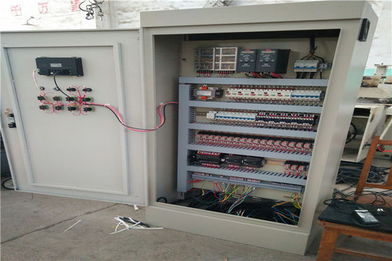 Fiberglass Siemens PLC Control Automatic Mgo Board Line Produksi dengan permukaan bubur tipis