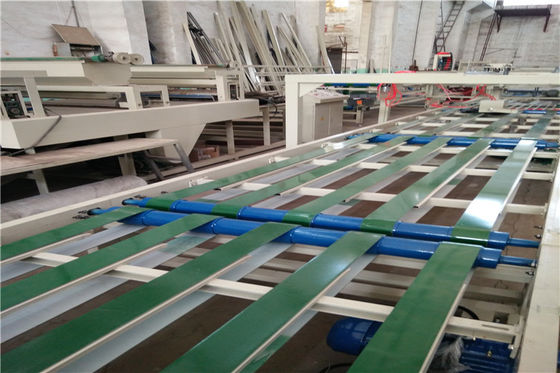 Mesin Pembuat Papan Gypsum Tahan Api Magnesium Oksida Mgo Otomatis Lini Produksi