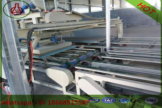Automatic Prefabricated Walls Fiber Cement Board Production Line Panel Making Machinery